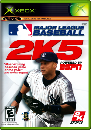 Major League Baseball 2K5 (USA) 2D Box Front